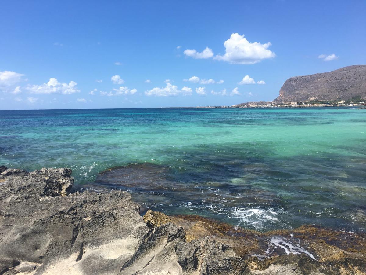Appartamento Favignana Margothouse White Blue Arancio Esterno foto